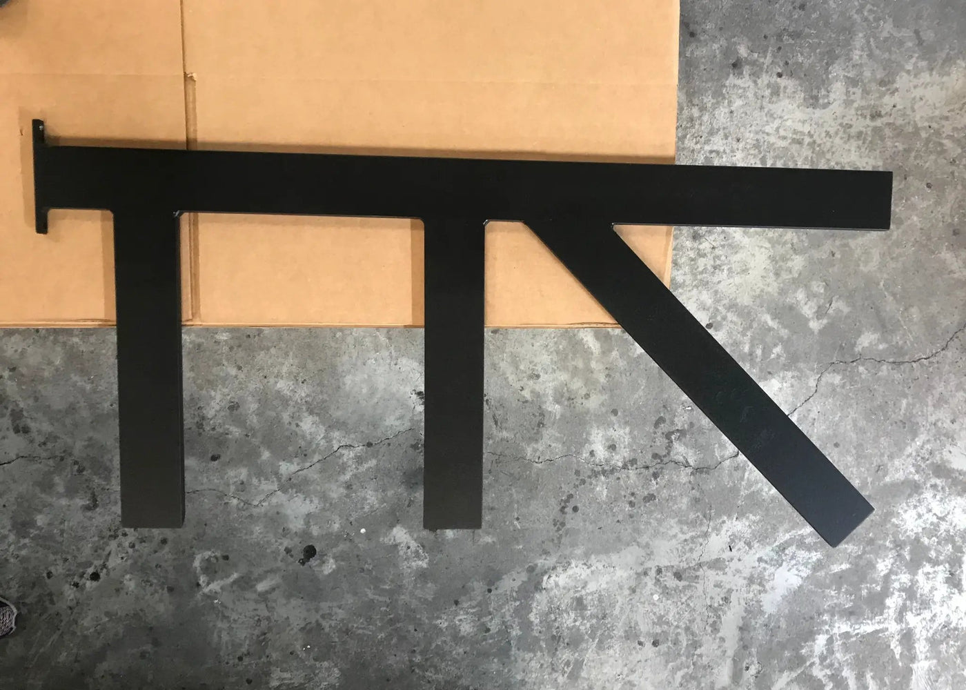 The Original™ Industrial 1 inch Custom Support Bracket by The Original Granite Bracket