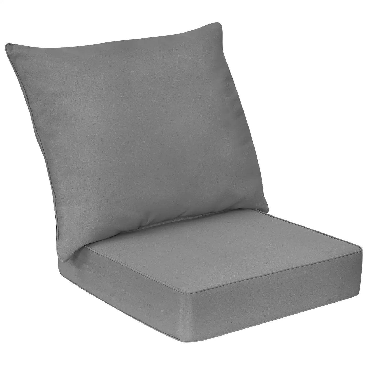 Deep Seat Chair Cushion Pads Set with Rope Belts for Indoor and Outdoor by DirectDeals
