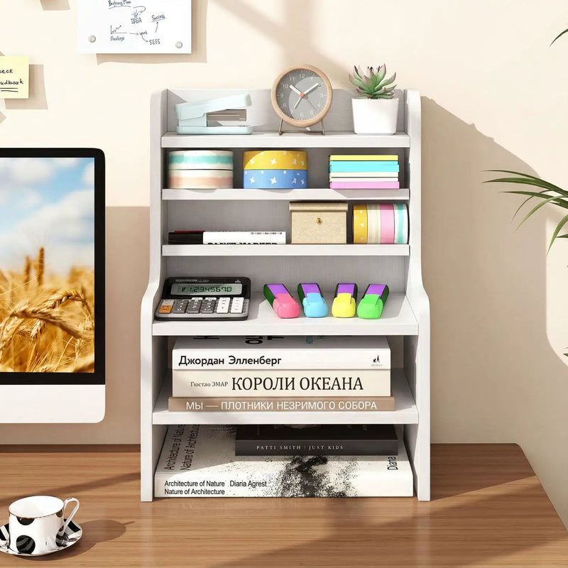 6-Tier Desktop Organizer with Removable Shelves by DirectDeals