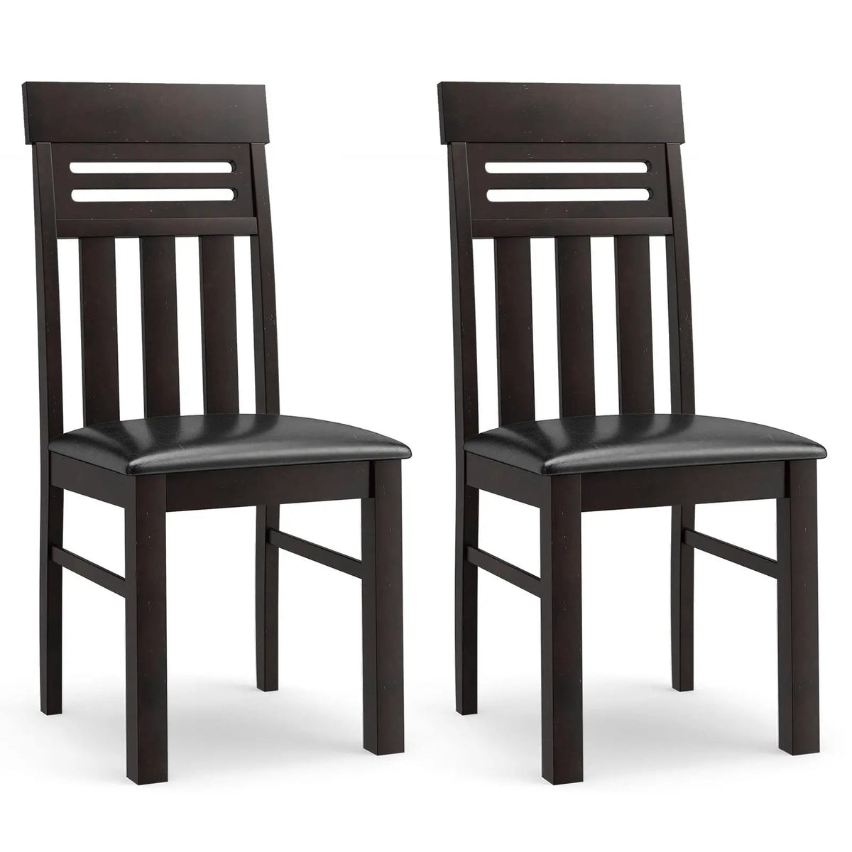 Dining Chairs High Back Dining Room Chairs Set of 2 by DirectDeals