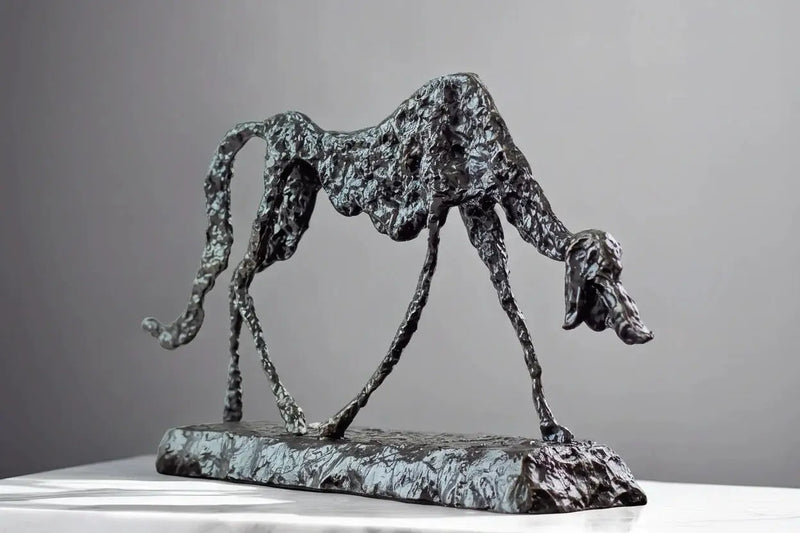 Dog Statue - Abstract Bronze Small by House Of Avana
