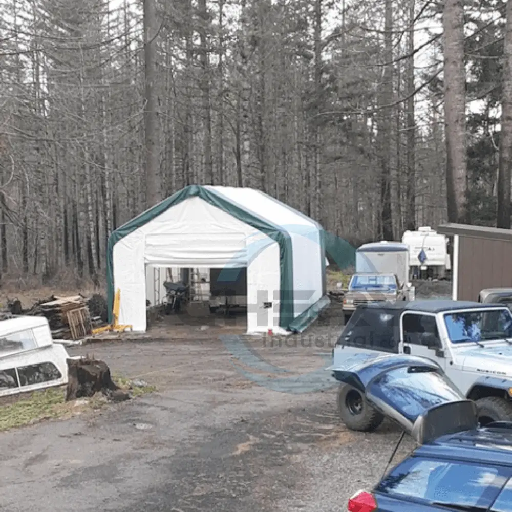W20'xL33'xH16' Double Truss Storage Shelter by Chery Industrial