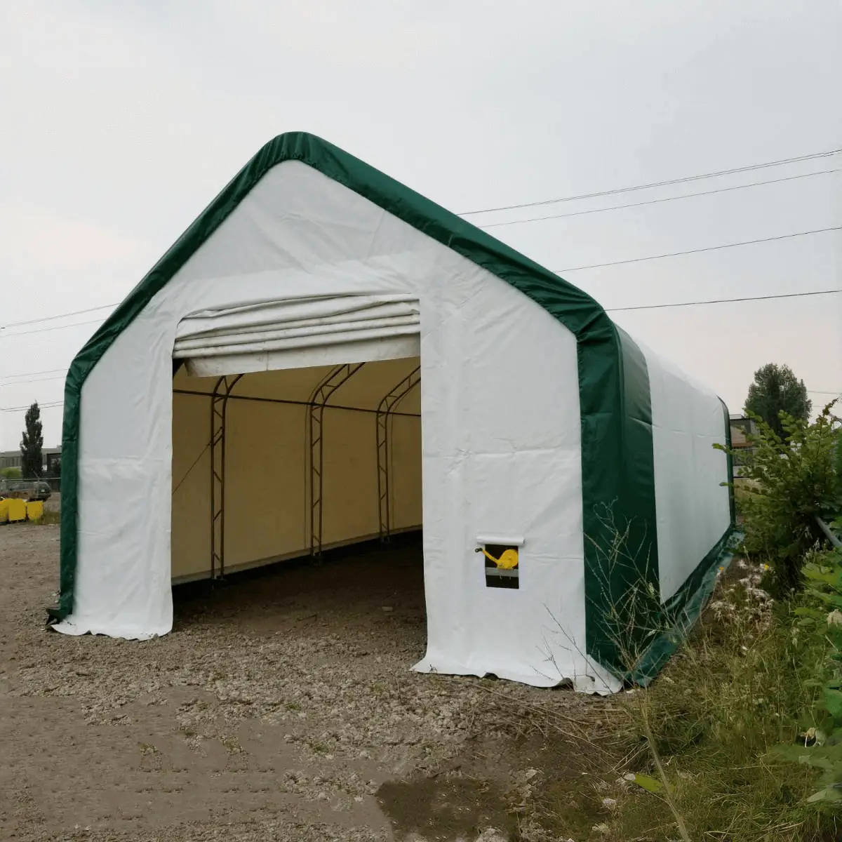 W20'xL33'xH16' Double Truss Storage Shelter by Chery Industrial