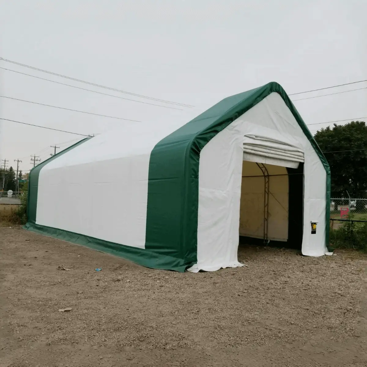 W20'xL33'xH16' Double Truss Storage Shelter by Chery Industrial