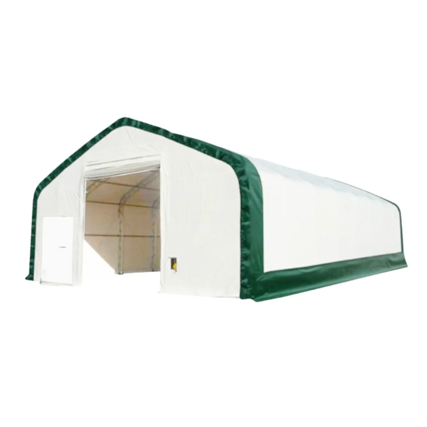 W40'xL80'xH21' Double Truss Storage Shelter, 8' Truss Spacing by Chery Industrial