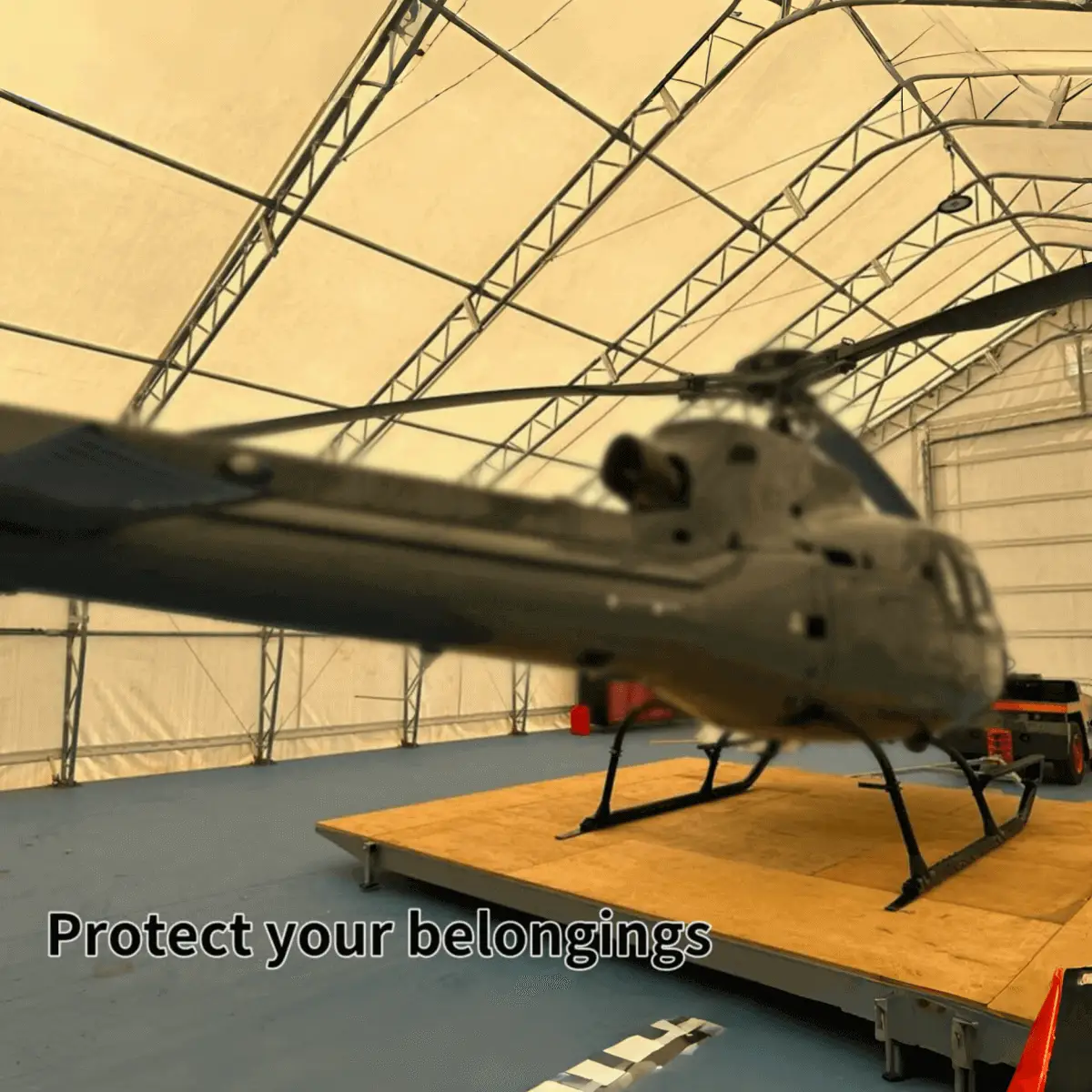 W40'xL80'xH23' Double Truss Storage Shelter by Chery Industrial