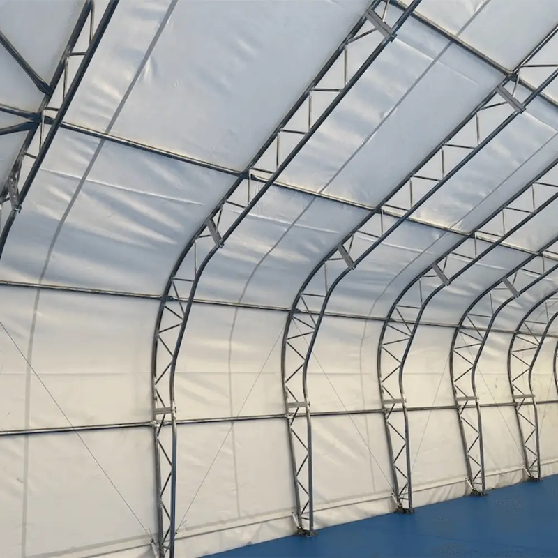 W50'xL80'xH23' Double Truss Storage Shelter by Chery Industrial