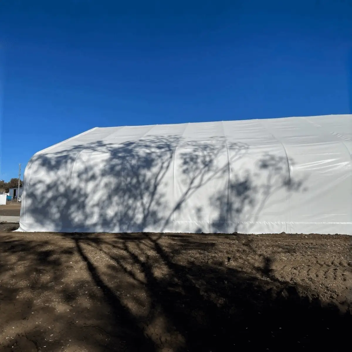 W50'xL80'xH23' Double Truss Storage Shelter by Chery Industrial