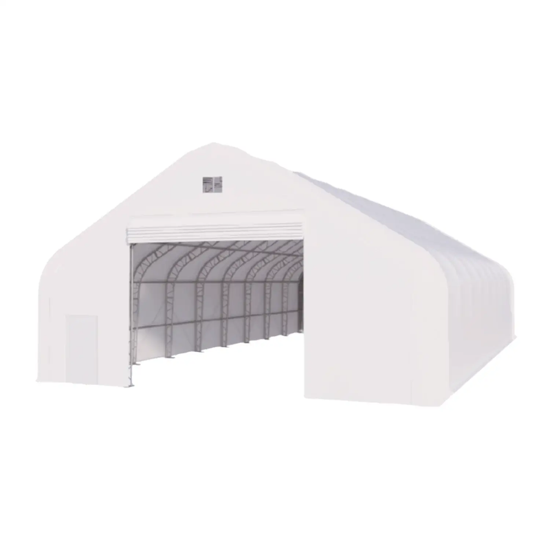 W70'xL120'xH28' Double Truss Storage Shelter by Chery Industrial