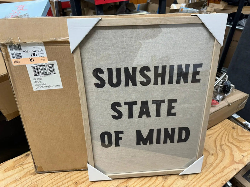 Sunshine State Of Mind Picture Picture 18Wx24in H by Selzalot
