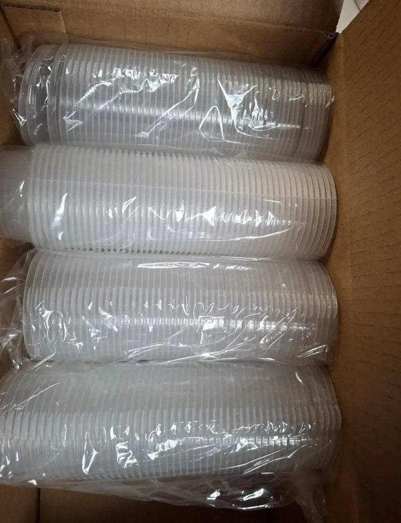 Open Box Didaey 300 Pcs 2 oz Plastic Dressing Containers Clear Portion Cups Small Condiment Containers with Lids Hinged Airtight Souffle Cups Disposab by Selzalot