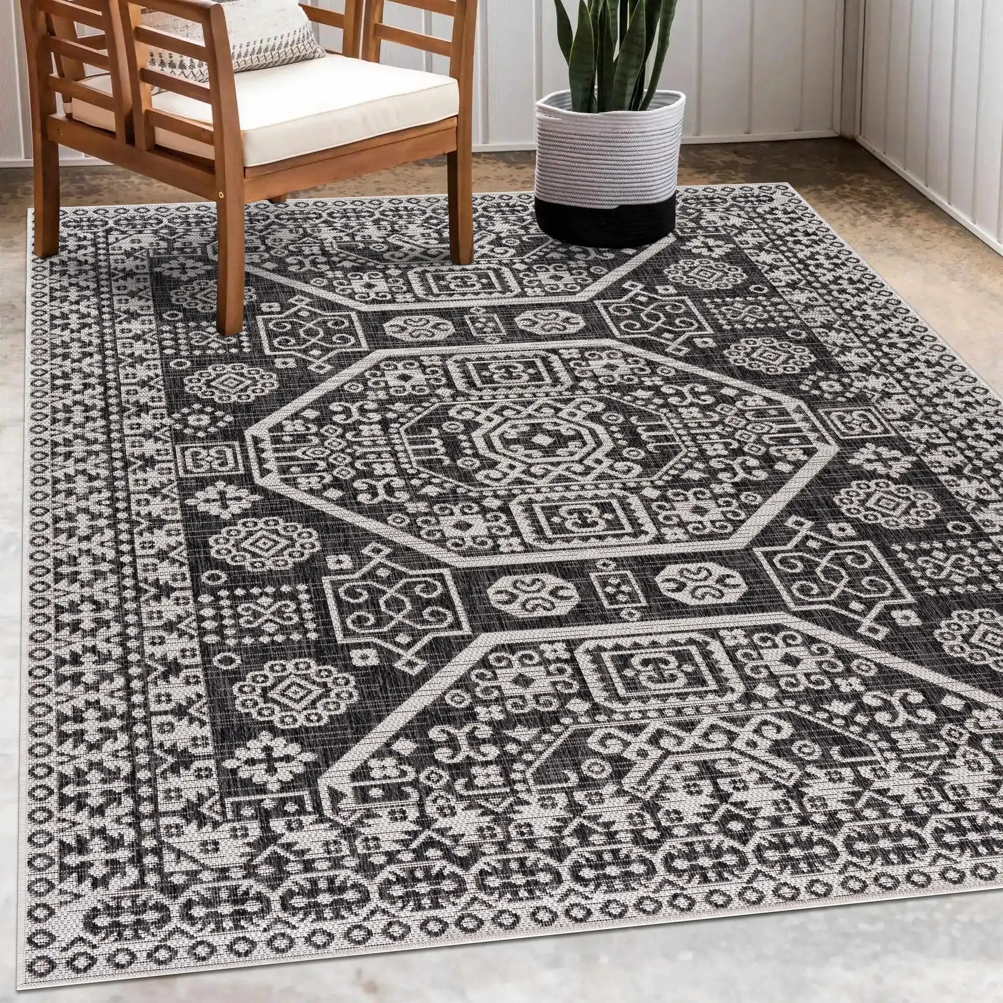 Kingscliff Nordic Outdoor Rug - Clearance by Boutique Rugs