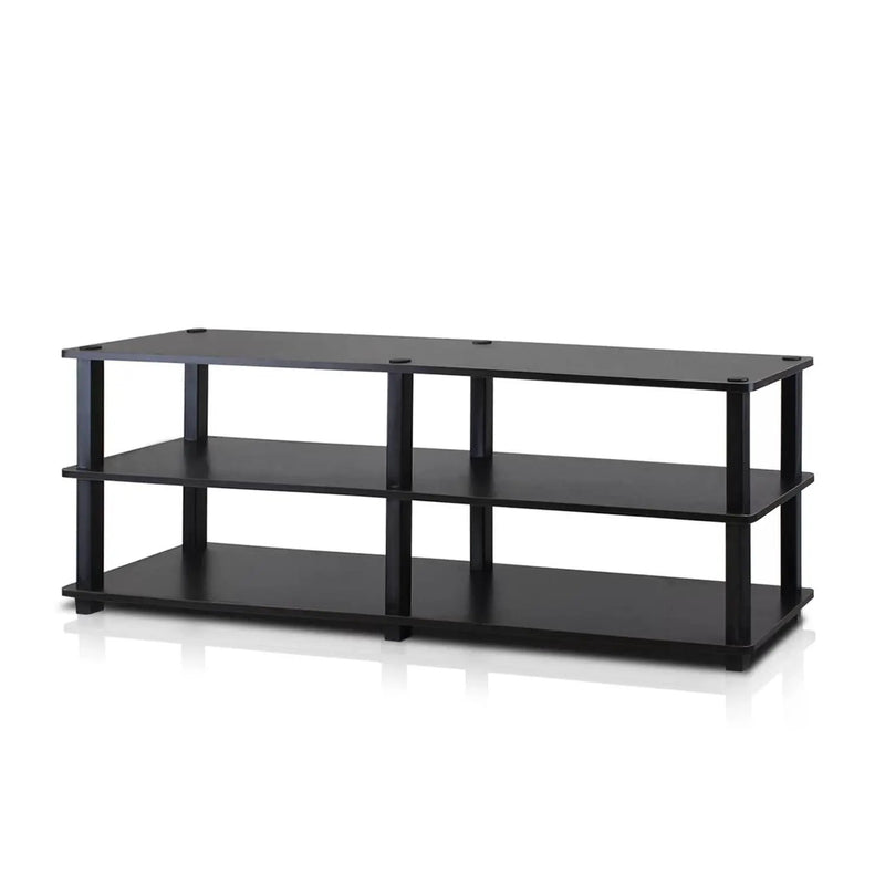 Modern 3-Shelf Espresso Black Shoe Rack - Holds up to 18 Pair of Shoes by HomePacific