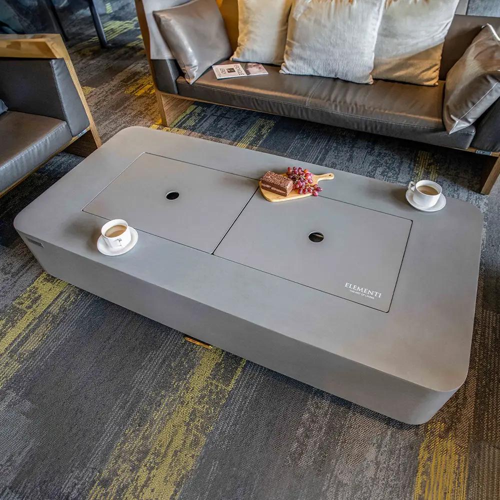 Elementi Sydney Ethanol Fire Pit 61.9 x 29.9 Inches by EnvelorHome
