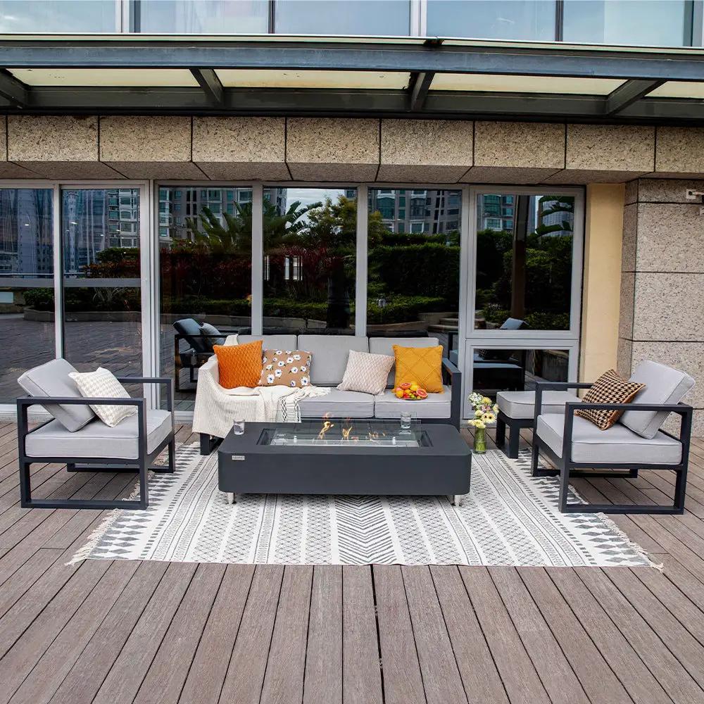 Elementi Sydney Ethanol Fire Pit 61.9 x 29.9 Inches by EnvelorHome
