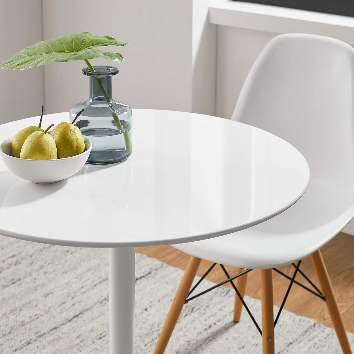Lippa Round Wood Dining Table by Modway, photo 7 of 63