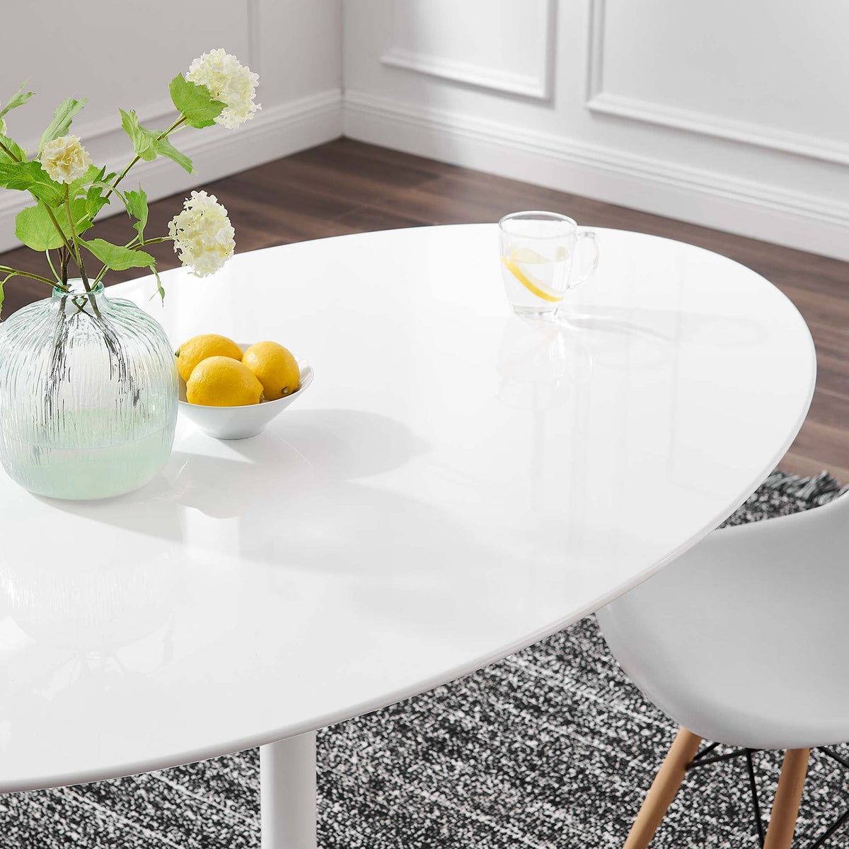 Lippa Oval Wood Dining Table by Modway, photo 14 of 14