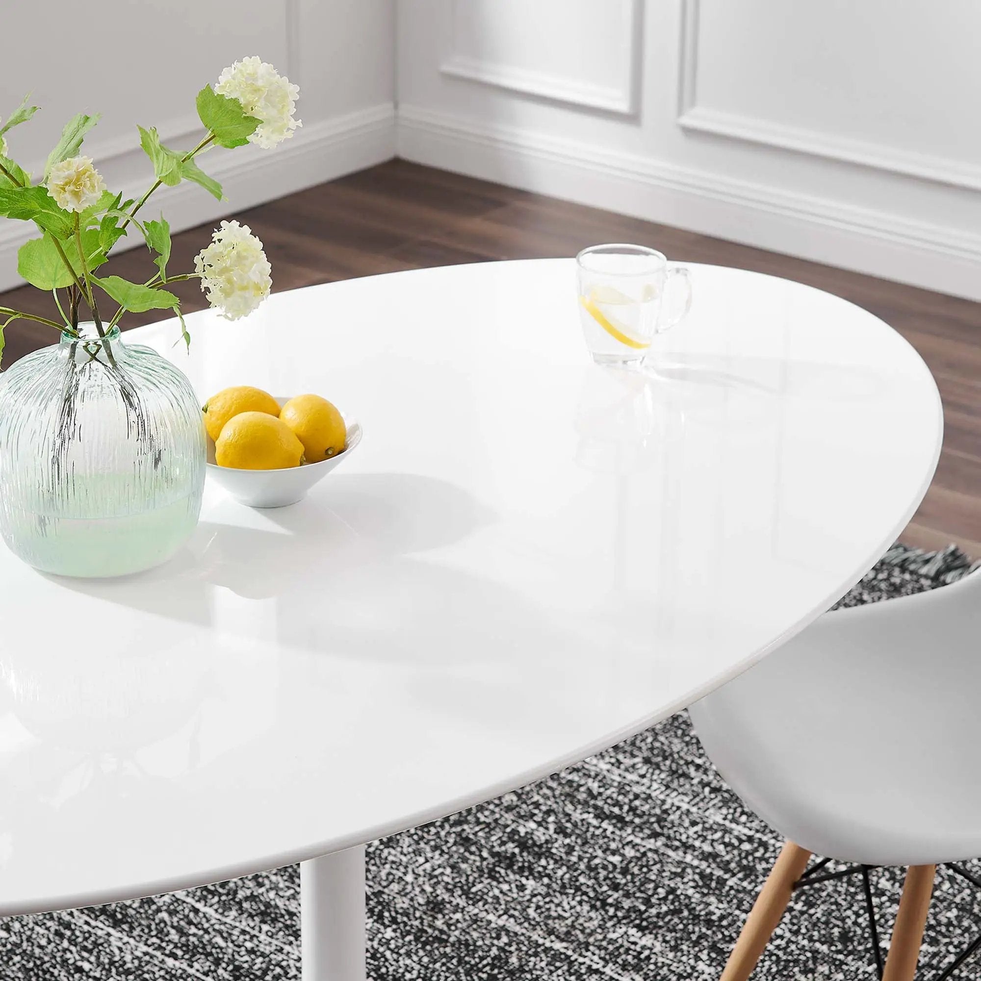 Lippa 60" Oval Wood Dining Table by Modway by HouseOfZazla