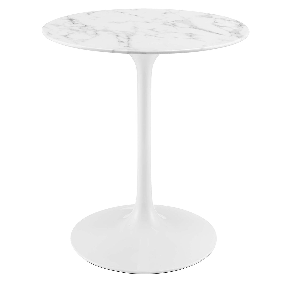 Lippa Round Faux Marble Dining Table by Modway