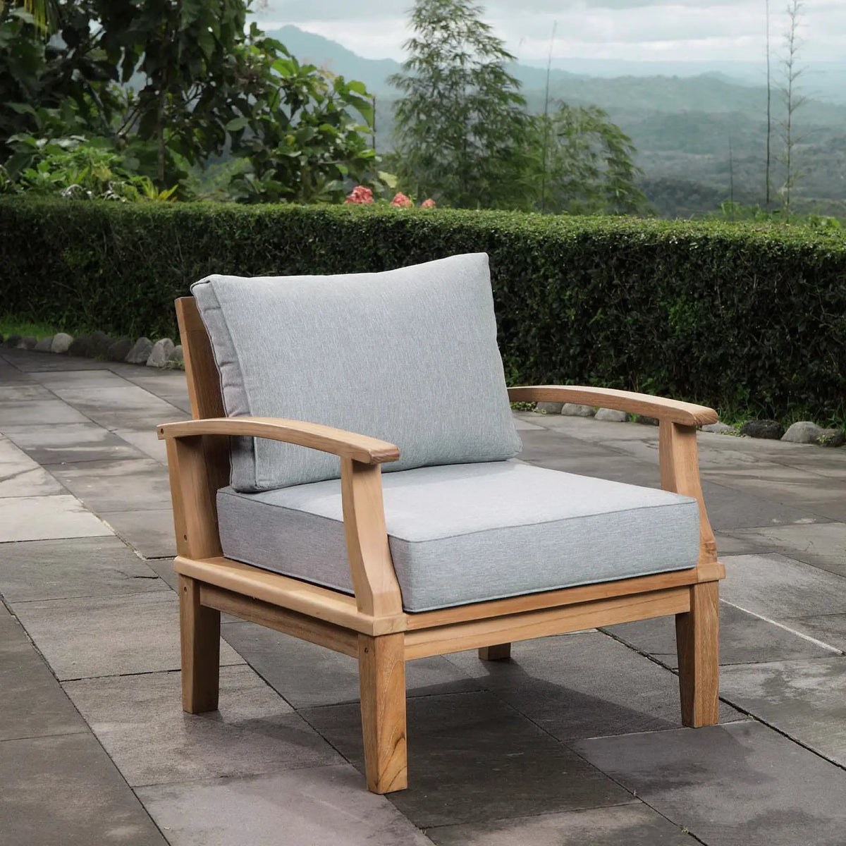 Marina Outdoor Patio Teak Armchair by Modway by HouseOfZazla