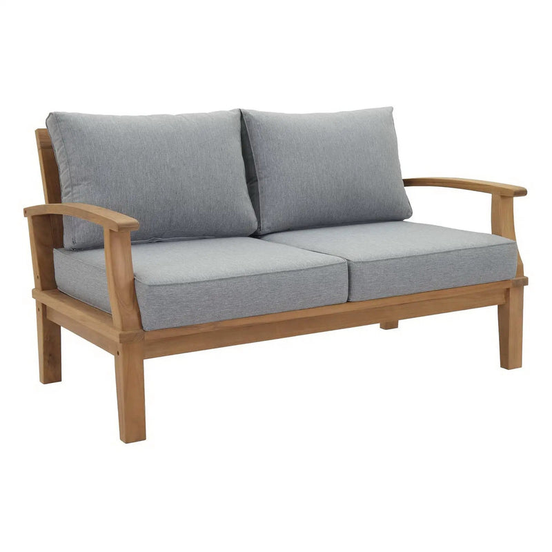 Marina Outdoor Patio Teak Loveseat by Modway by HouseOfZazla