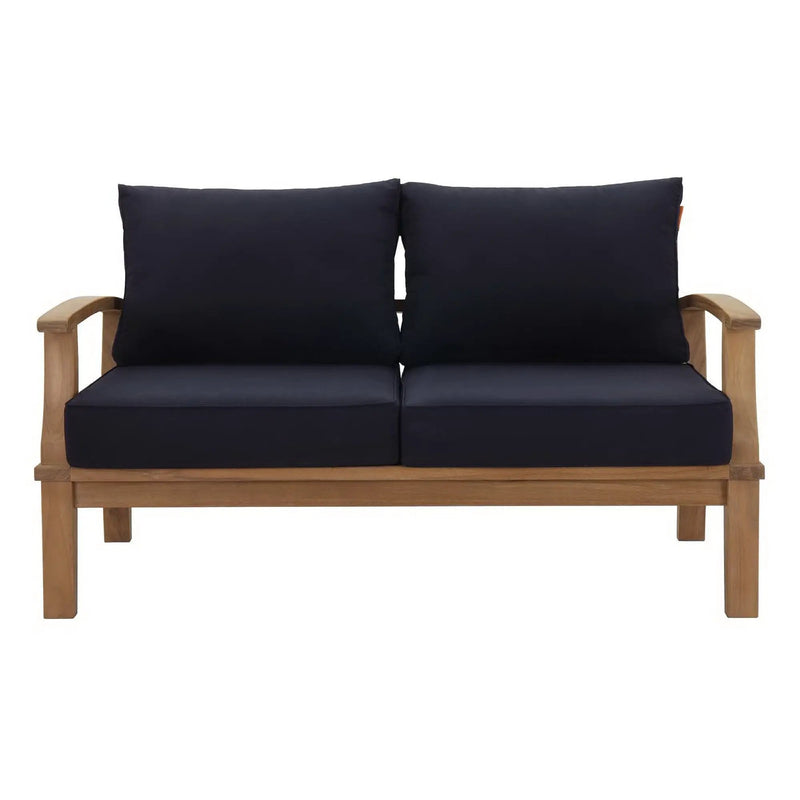Marina Outdoor Patio Teak Loveseat by Modway by HouseOfZazla