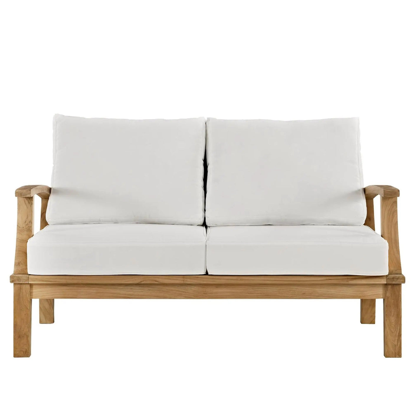 Marina Outdoor Patio Teak Loveseat by Modway by HouseOfZazla