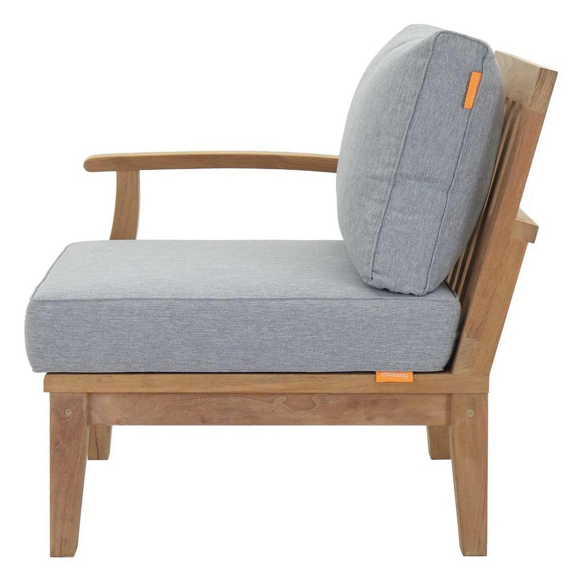 Marina Outdoor Patio Teak Left-Facing Sofa by Modway by HouseOfZazla