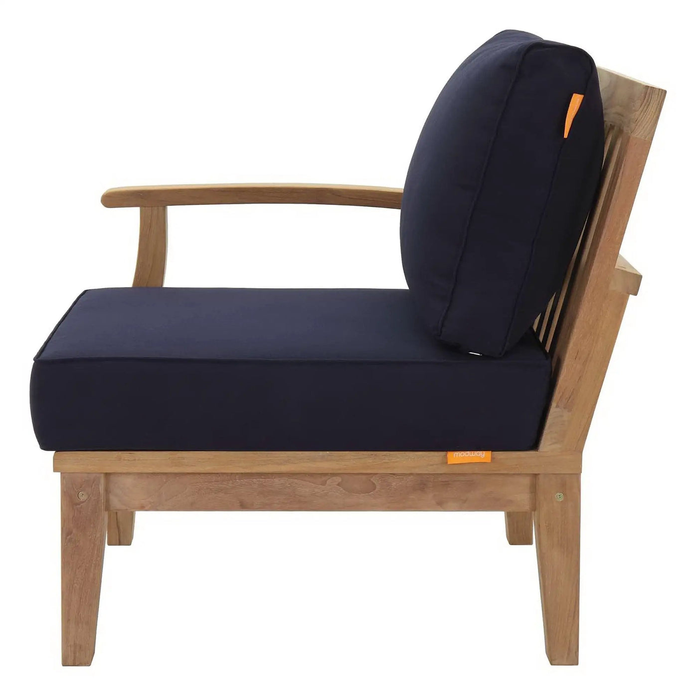 Marina Outdoor Patio Teak Left-Facing Sofa by Modway by HouseOfZazla