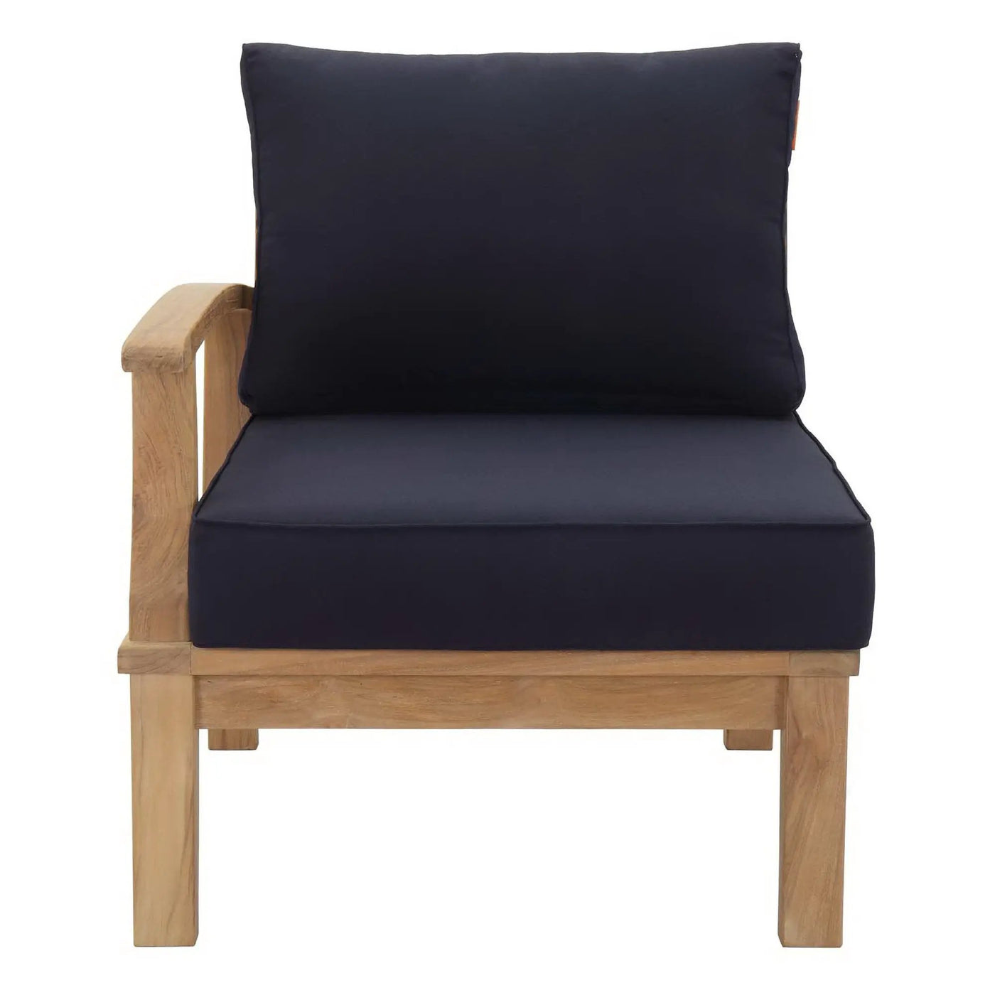 Marina Outdoor Patio Teak Left-Facing Sofa by Modway by HouseOfZazla