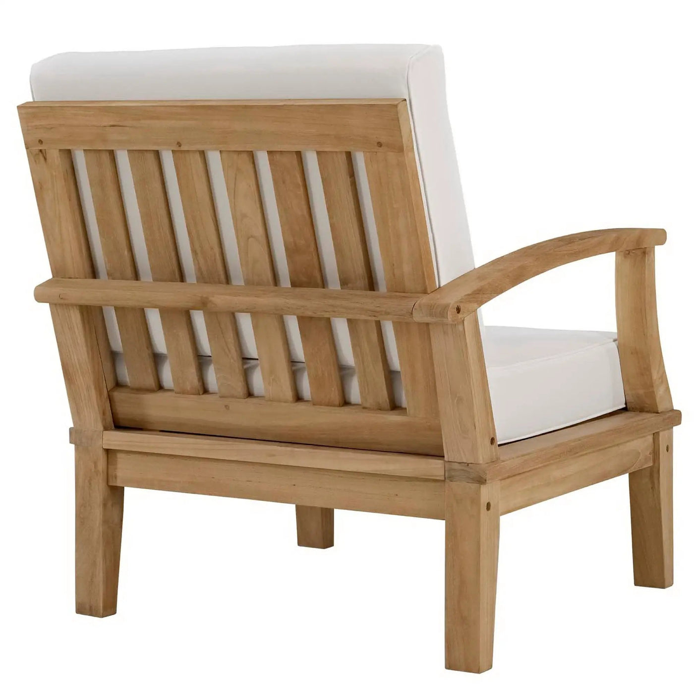 Marina Outdoor Patio Teak Left-Facing Sofa by Modway by HouseOfZazla