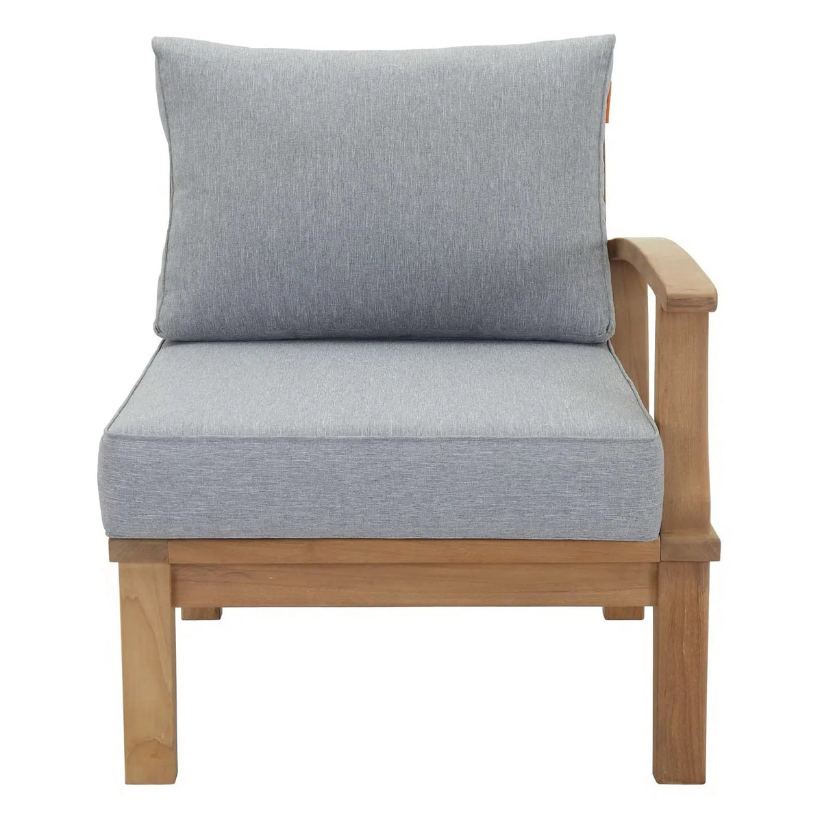 Marina Outdoor Patio Teak Right-Facing Sofa by Modway by HouseOfZazla
