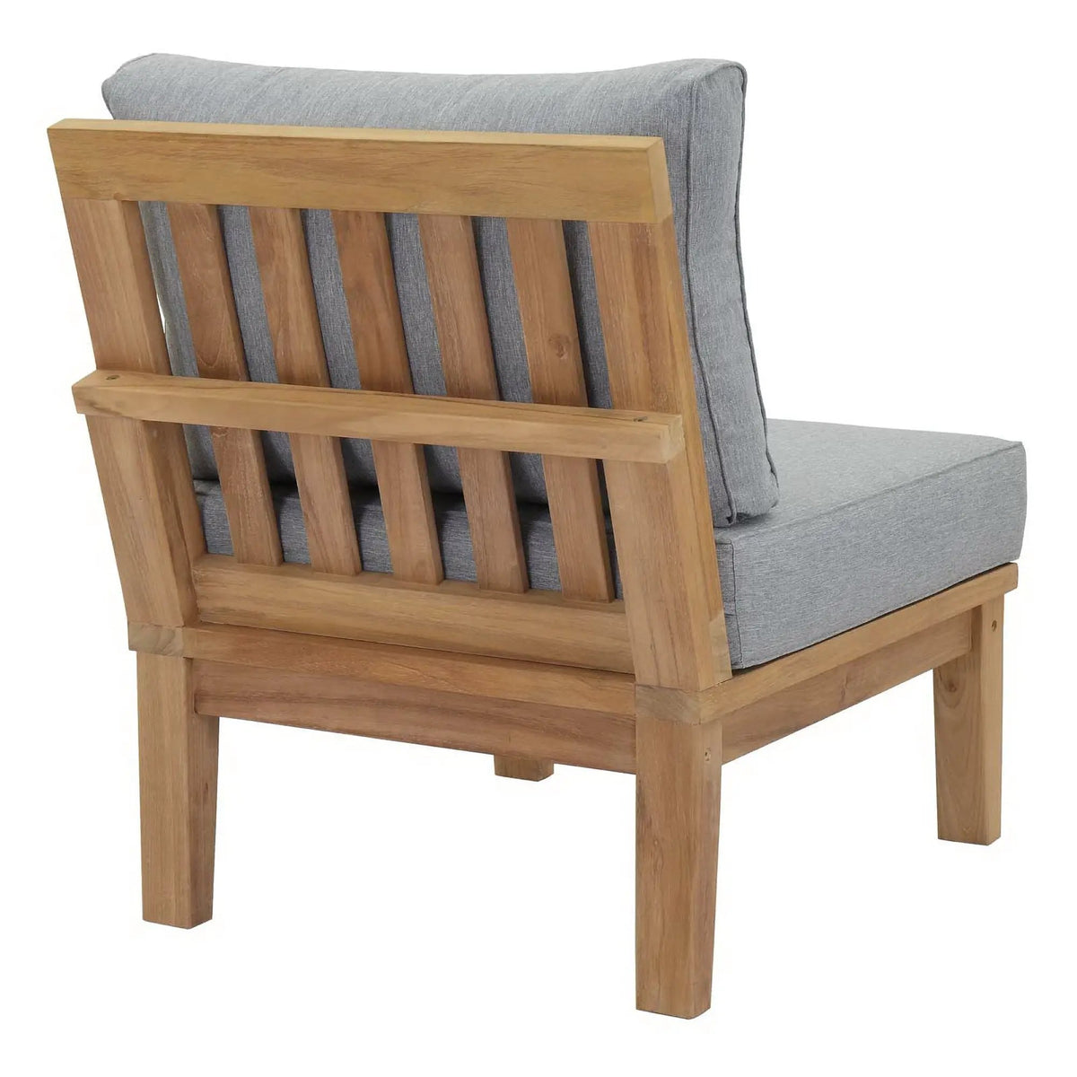 Marina Armless Outdoor Patio Teak Sofa by Modway by HouseOfZazla