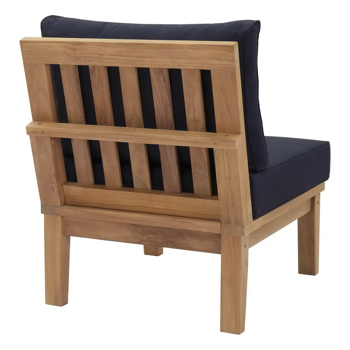 Marina Armless Outdoor Patio Teak Sofa by Modway by HouseOfZazla