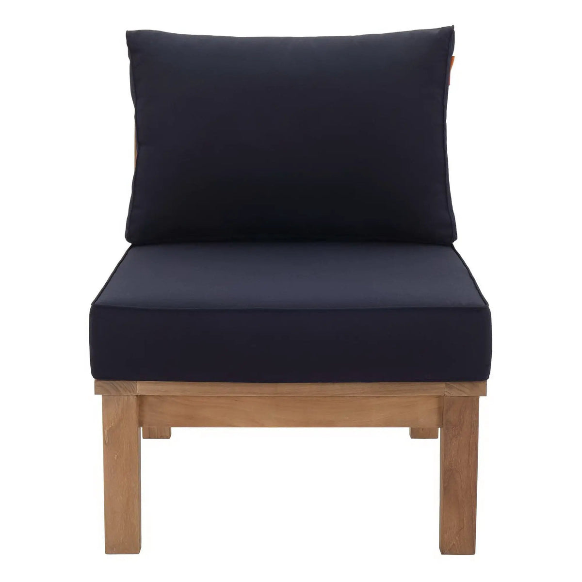 Marina Armless Outdoor Patio Teak Sofa by Modway by HouseOfZazla