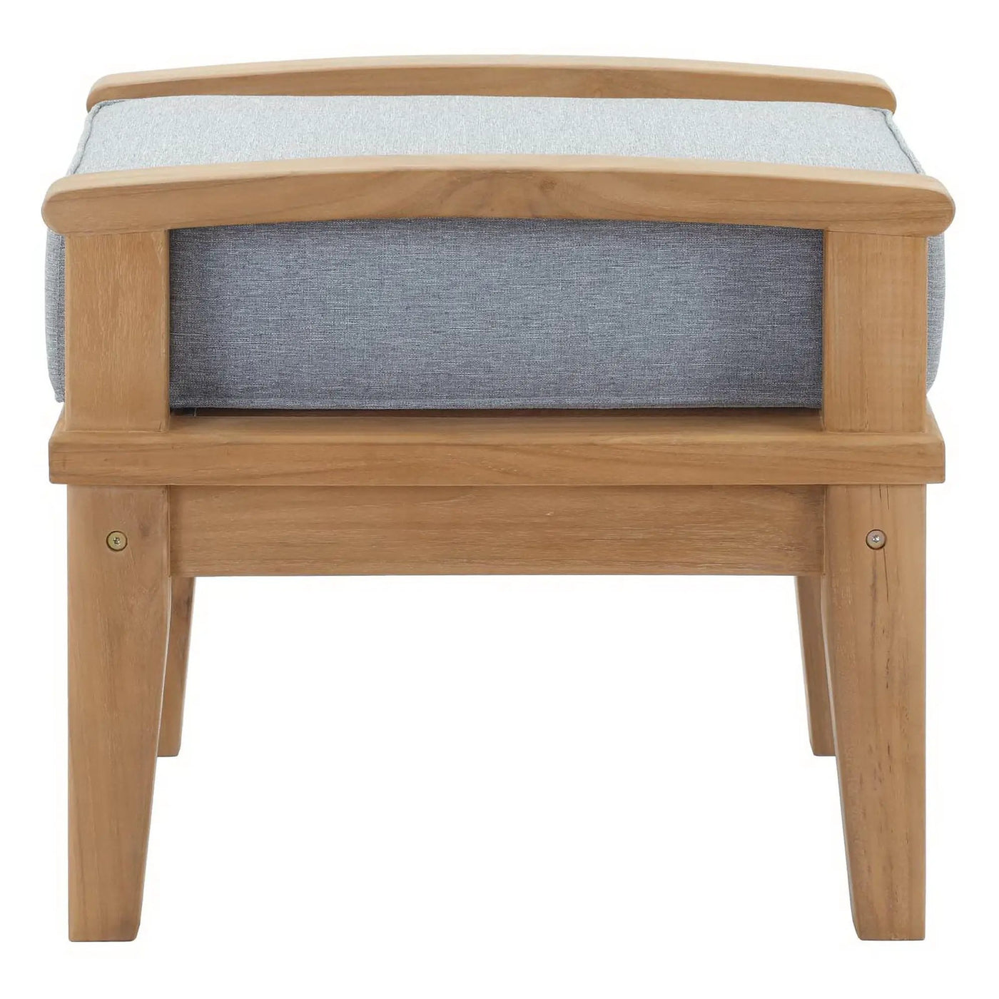 Marina Outdoor Patio Teak Ottoman by Modway by HouseOfZazla