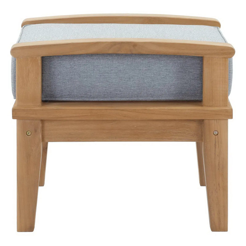 Marina Outdoor Patio Teak Ottoman by Modway by HouseOfZazla