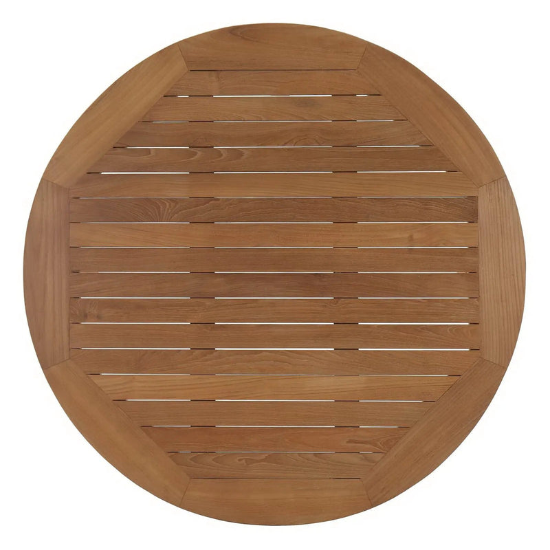 Marina Outdoor Patio Teak Round Coffee Table by Modway by HouseOfZazla