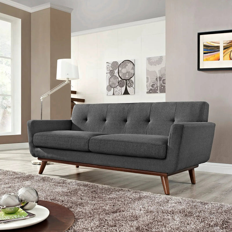Engage Upholstered Fabric Loveseat by Modway by HouseOfZazla