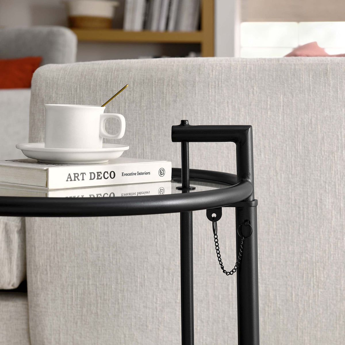 Eileen Gray Metal Side Table by Modway, photo 10 of 20