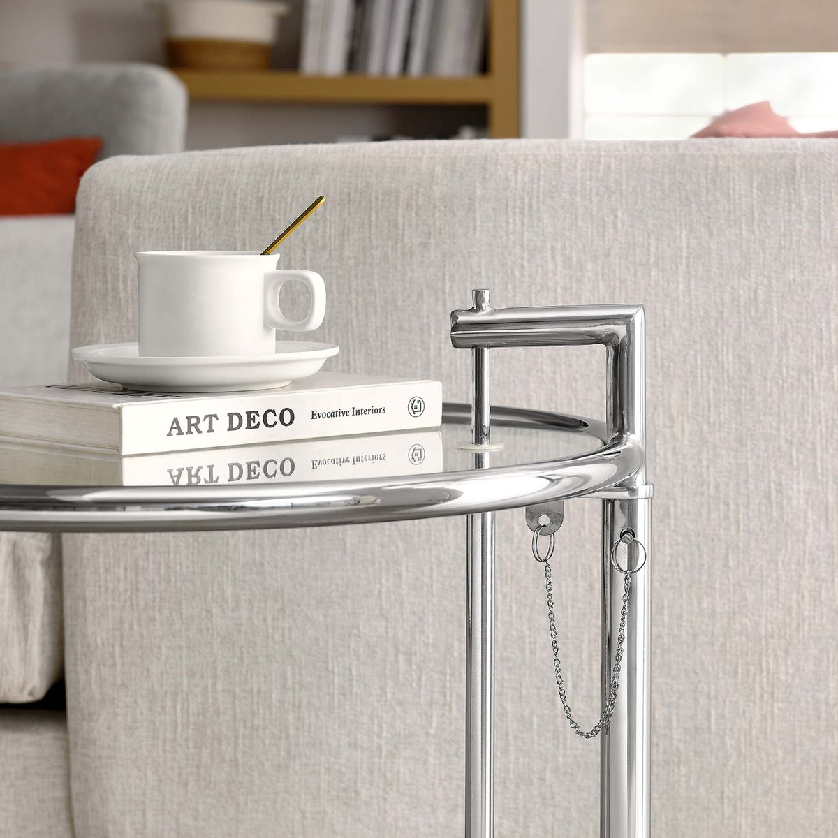 Eileen Gray Metal Side Table by Modway, photo 20 of 20