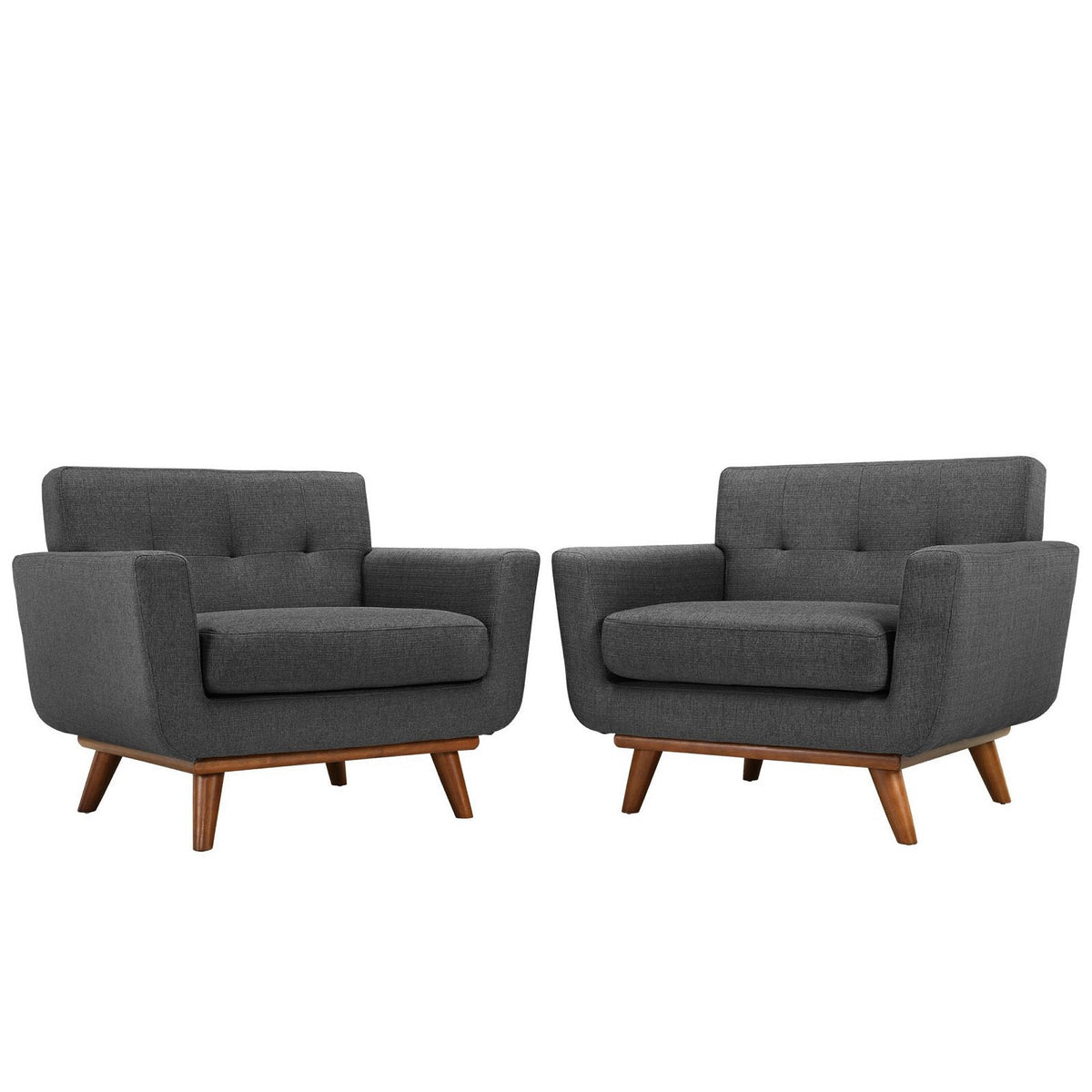 Engage Wood Armchair Set of 2 by Modway, photo 6 of 14