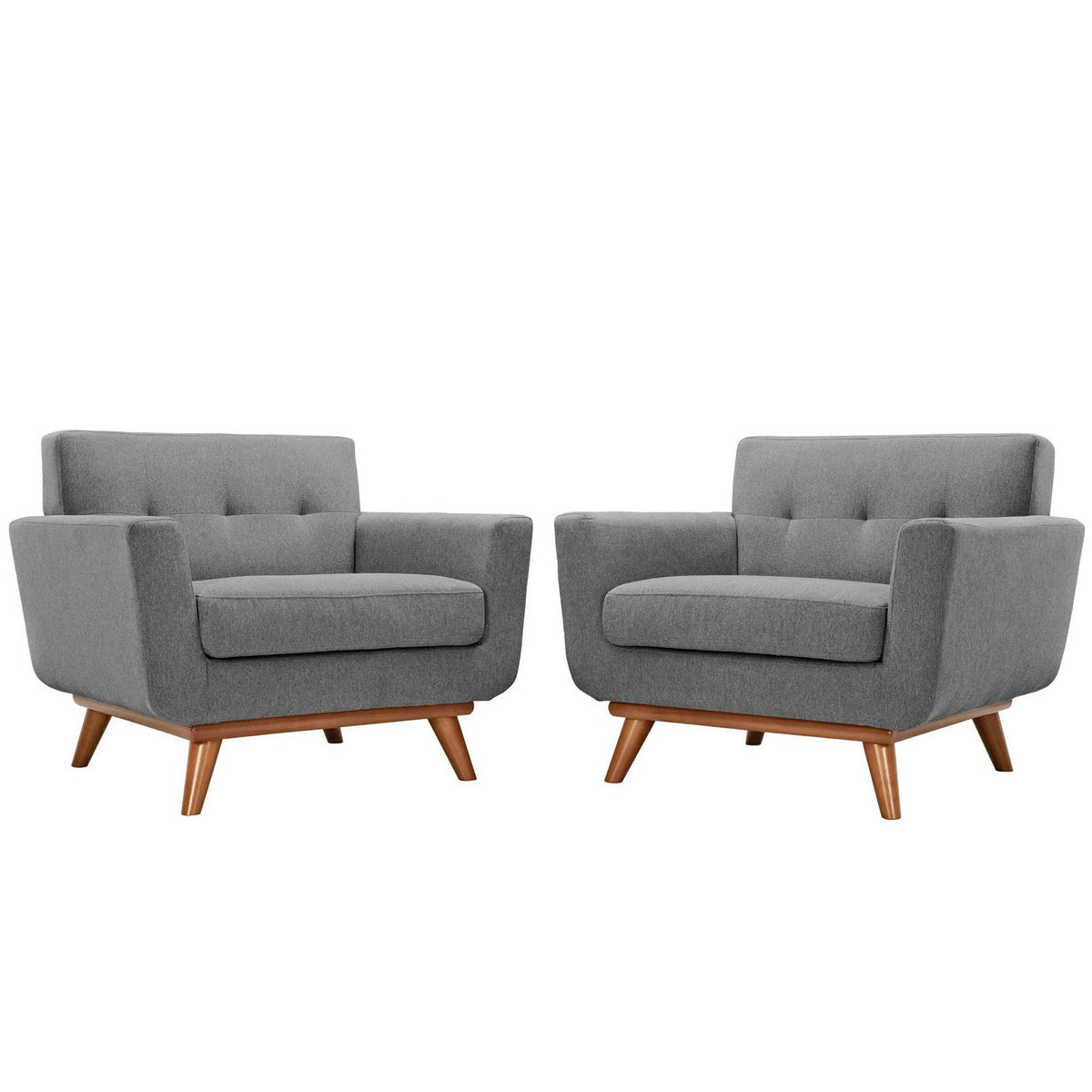 Engage Wood Armchair Set of 2 by Modway, photo 11 of 14