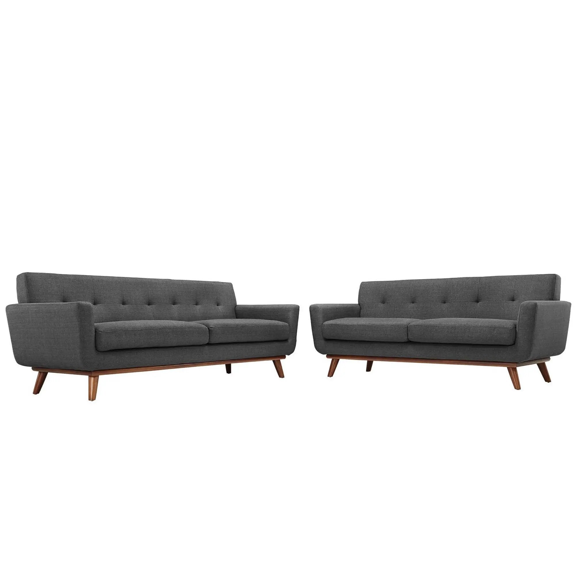 Engage Loveseat and Sofa Set of 2 by Modway by HouseOfZazla
