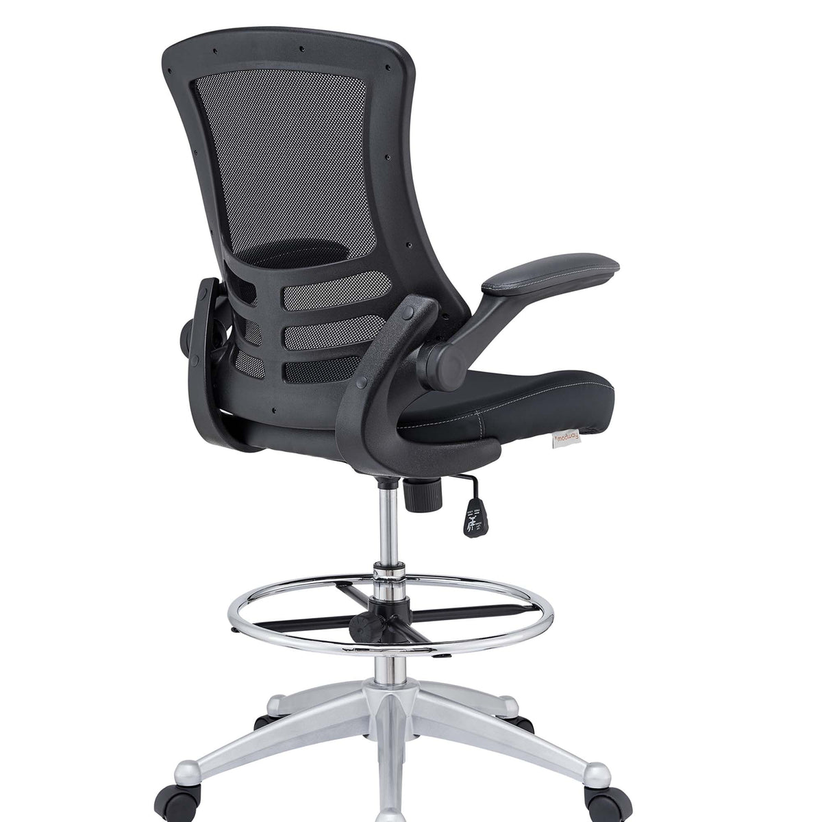 Attainment Vinyl Drafting Chair by Modway, photo 6 of 25