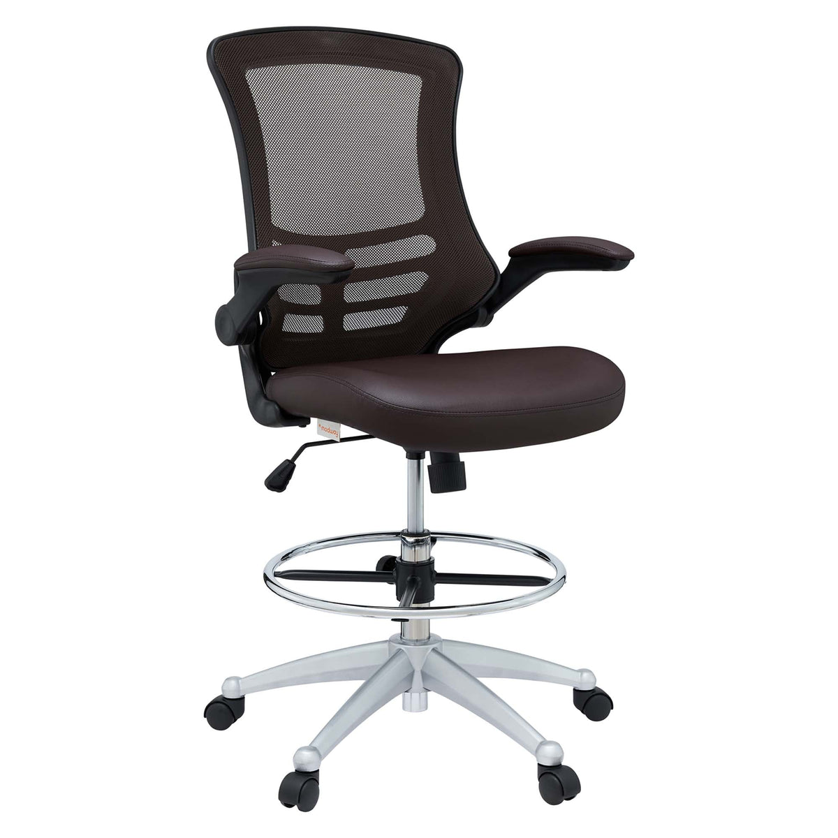 Attainment Vinyl Drafting Chair by Modway, photo 12 of 25