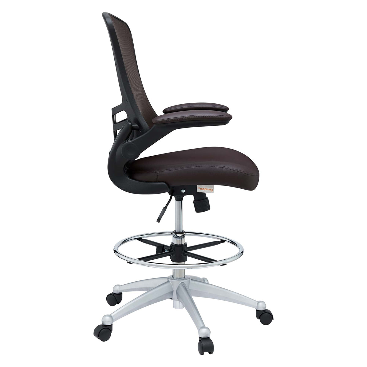 Attainment Vinyl Drafting Chair by Modway, photo 16 of 25