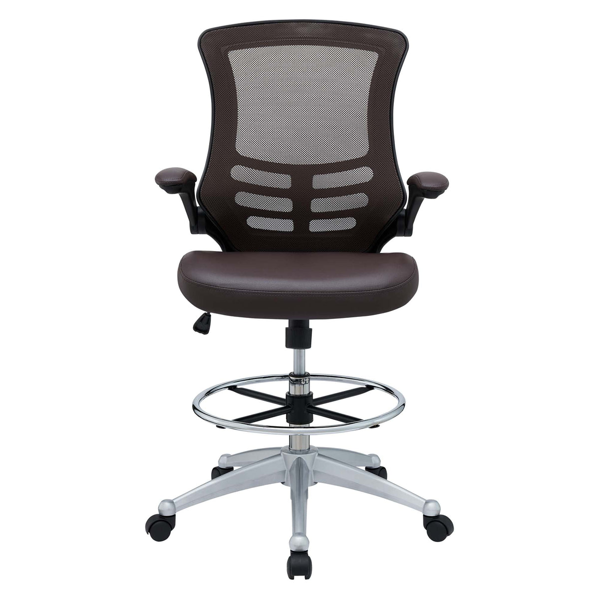 Attainment Vinyl Drafting Chair by Modway, photo 19 of 25