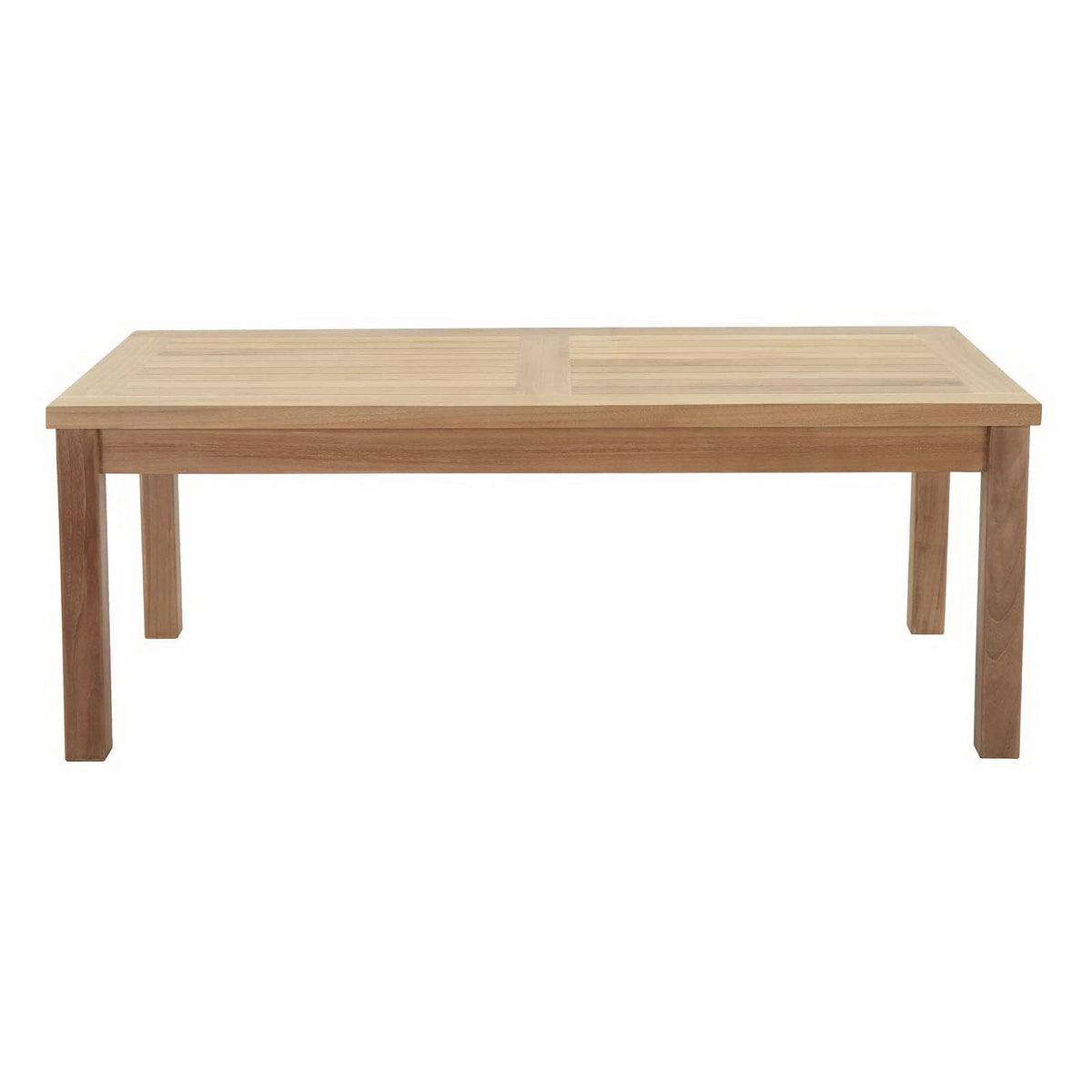 Marina 4 Piece Outdoor Patio Teak Set by Modway - Natural Gray / Natural Navy / Natural White (EEI-1469), photo 7 of 23