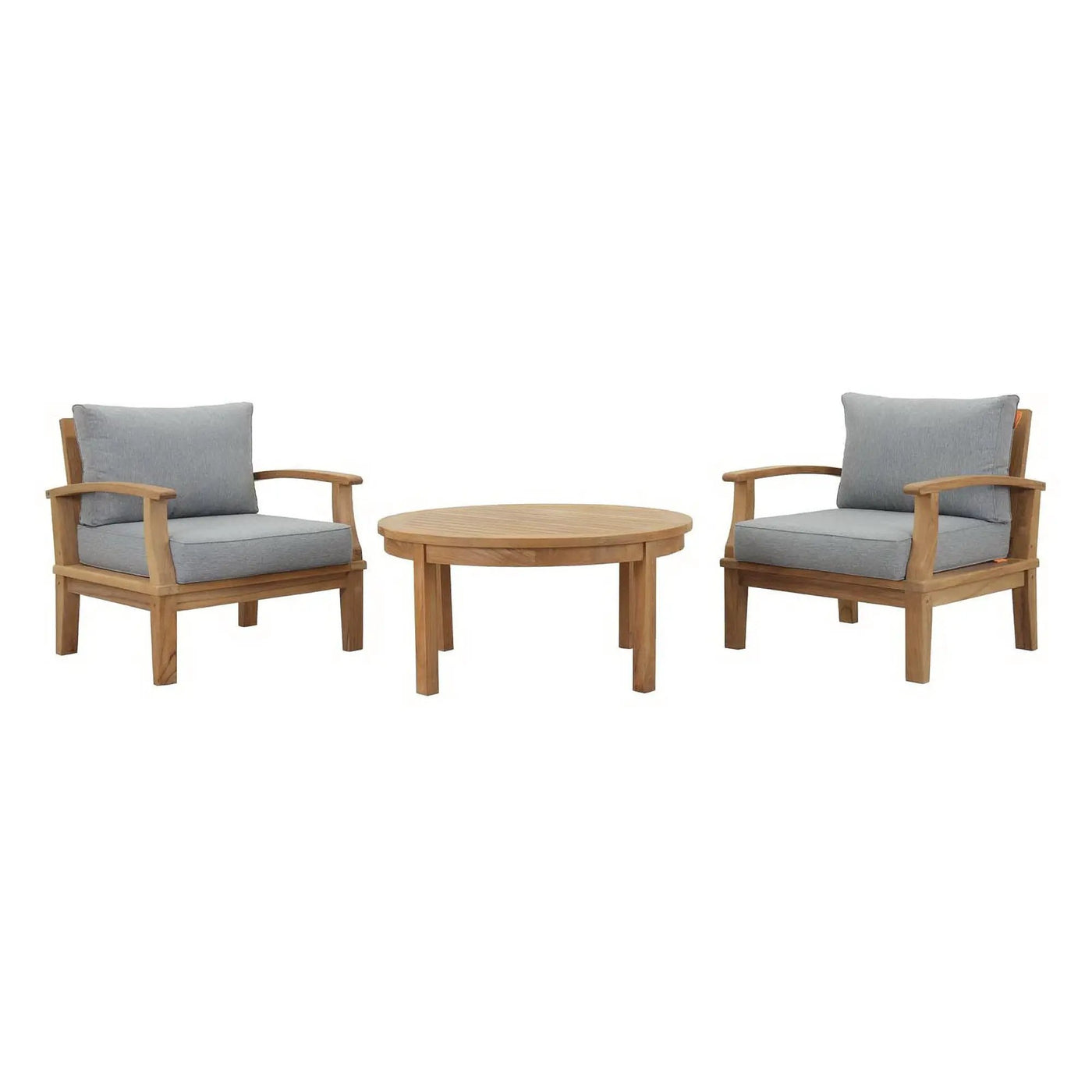 Marina 3 Piece Outdoor Patio Teak Set by Modway by HouseOfZazla